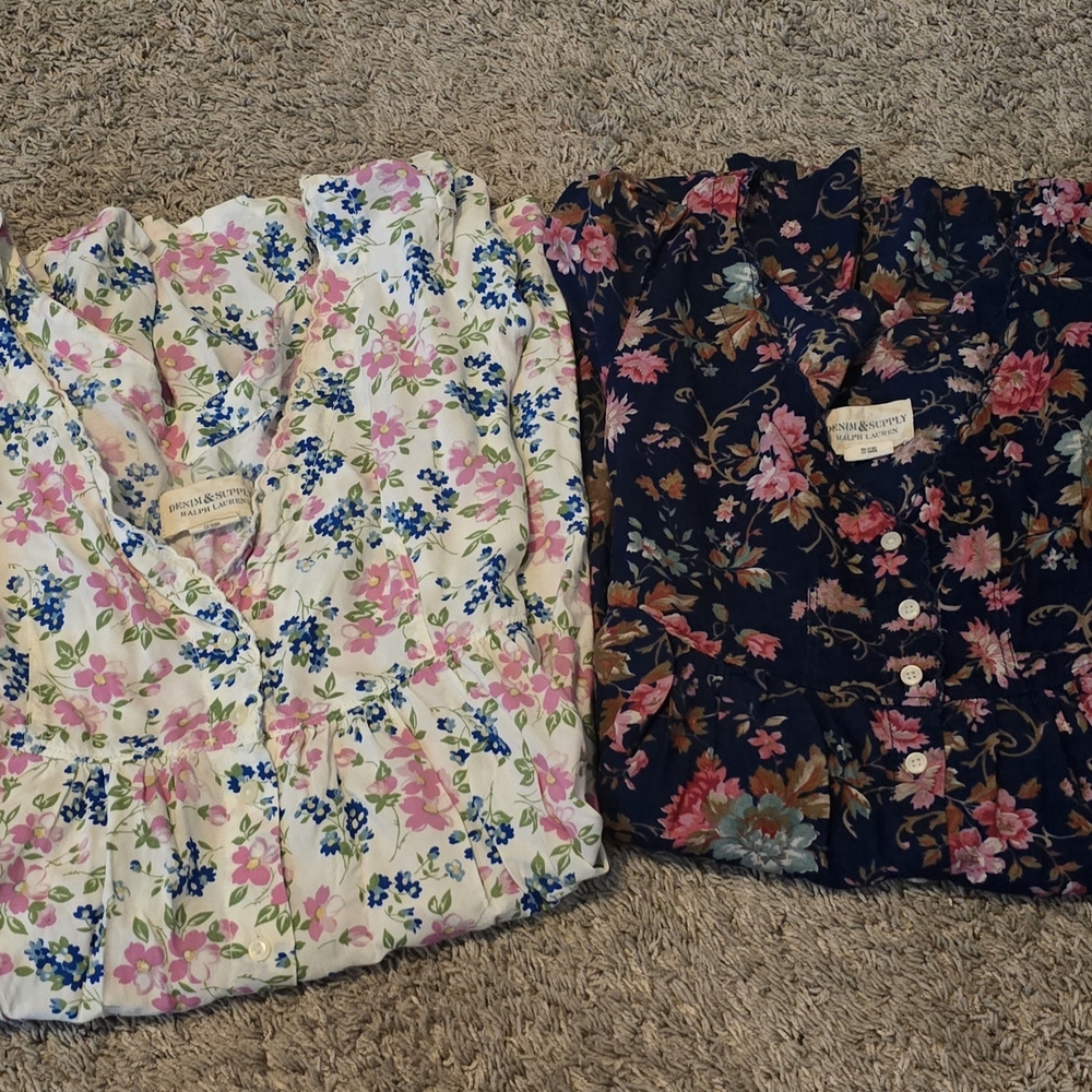 Denim & Supply Ralph Lauren Floral Mini Dresses